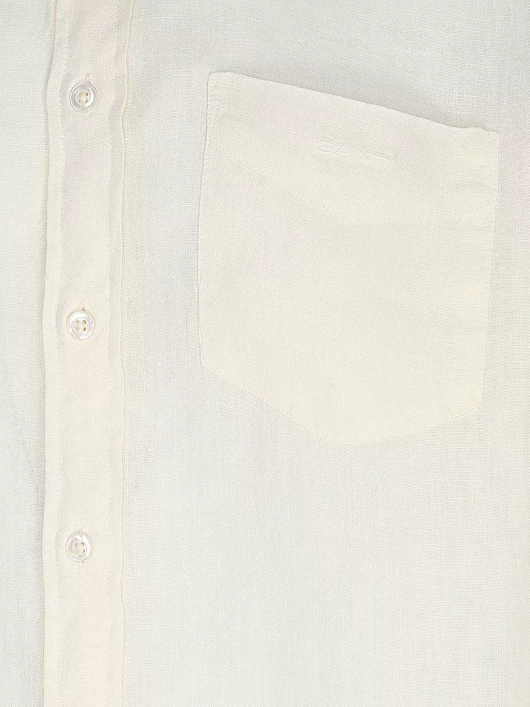 GANT | Camicia di lino regular fit | Crema