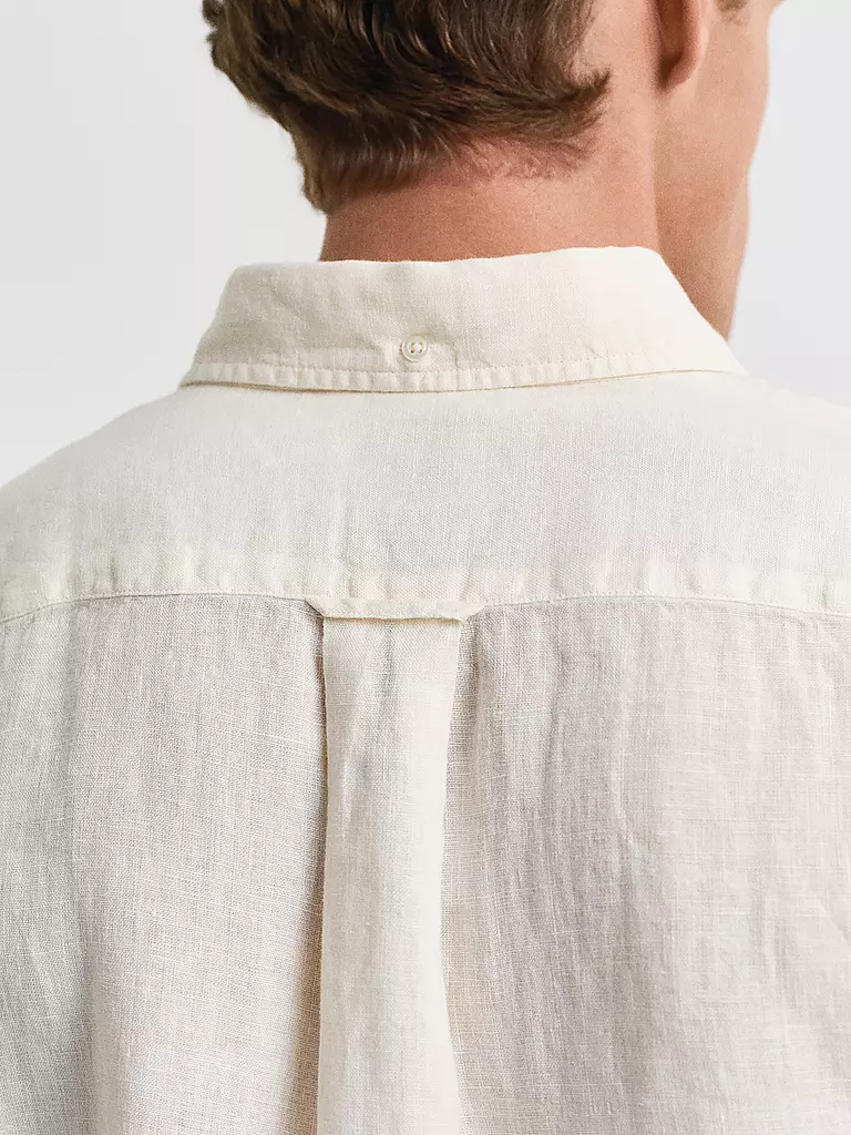 GANT | Camicia di lino regular fit | Crema