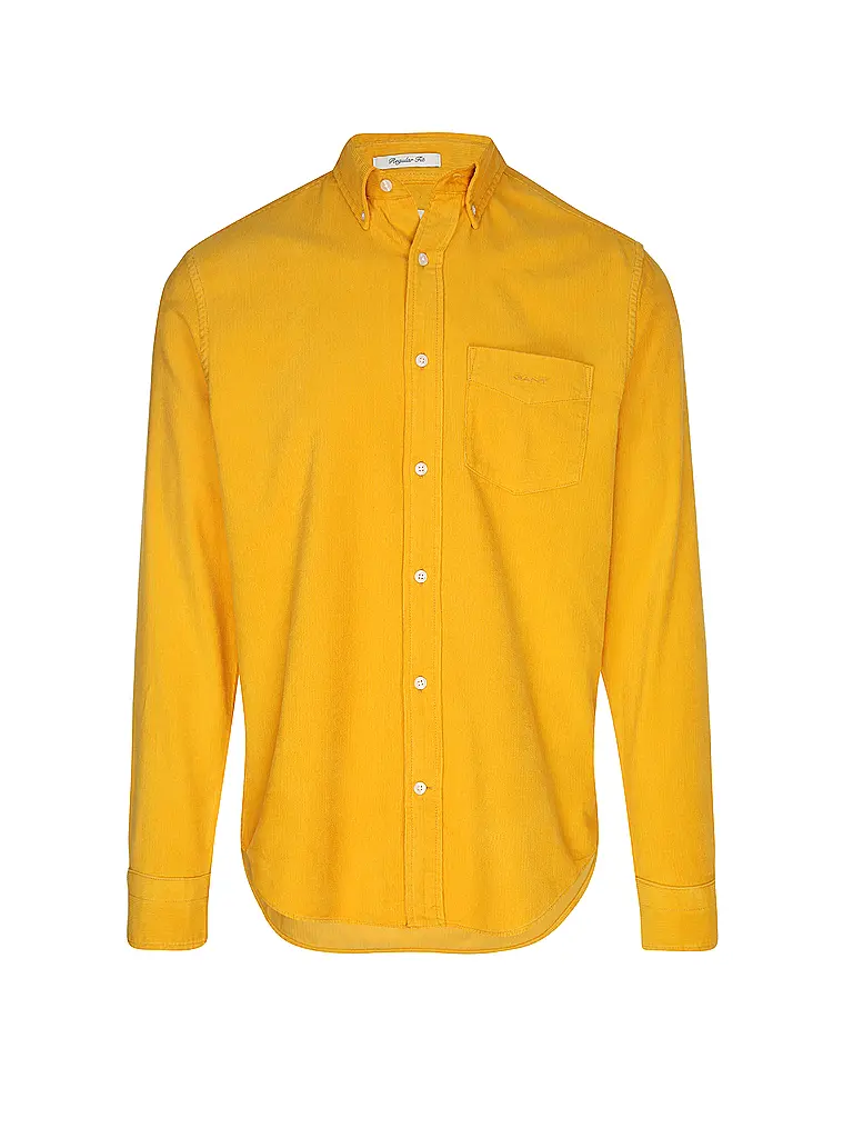 GANT | Camicia in velluto a coste | Giallo