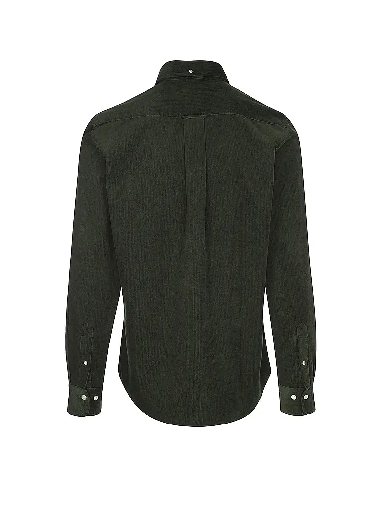 GANT | Camicia in velluto a coste | Verde scuro
