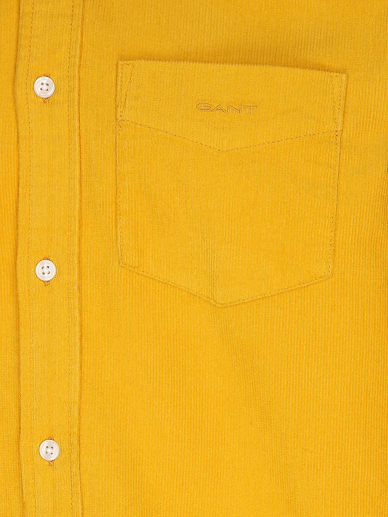 GANT | Camicia in velluto a coste | Giallo