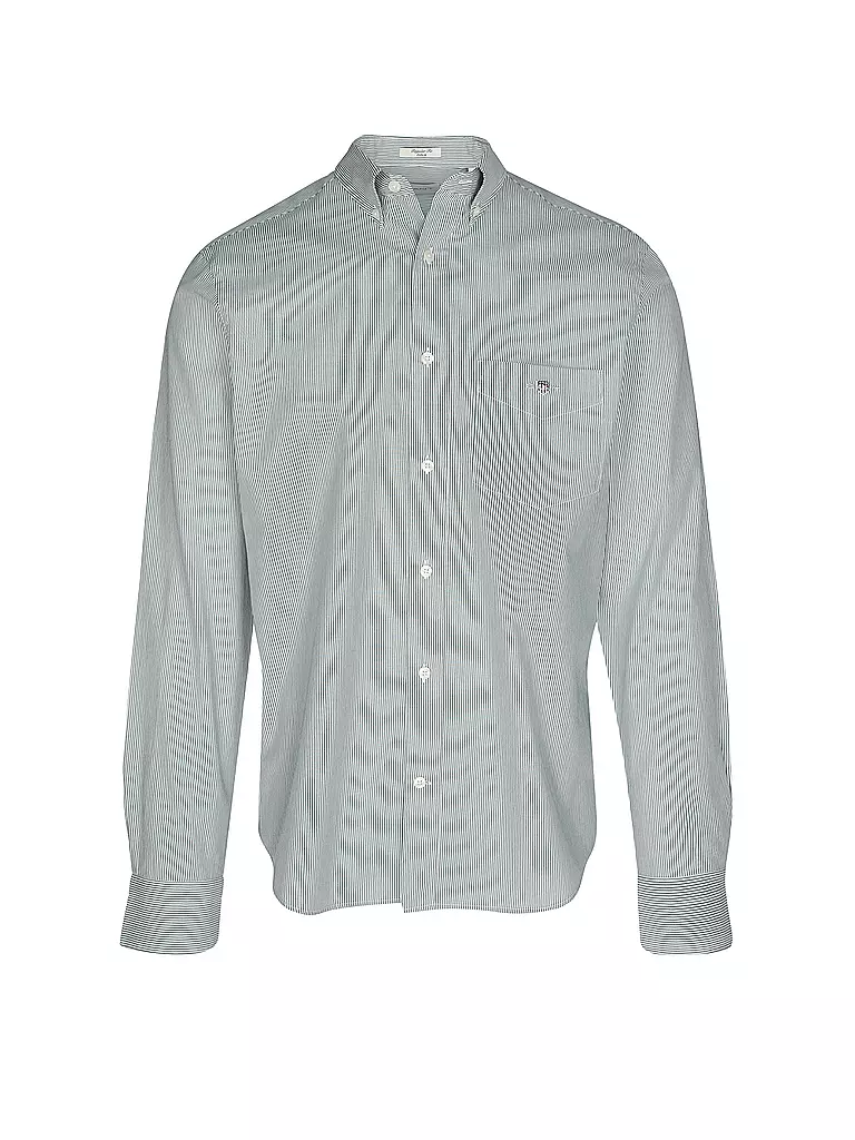 GANT | Camicia Regular Fit | Verde scuro