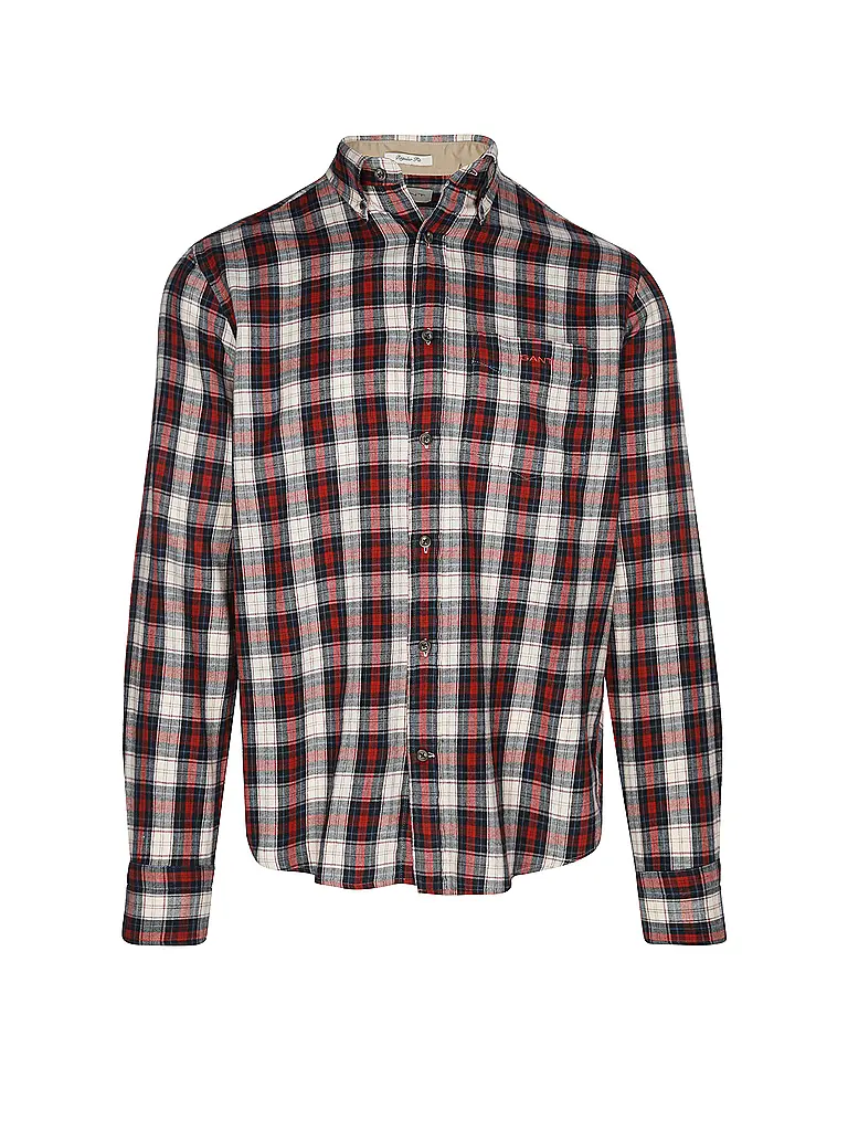 GANT | Camicia Regular Fit | Rosso