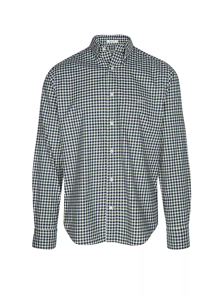 GANT | Camicia Regular Fit | Verde scuro