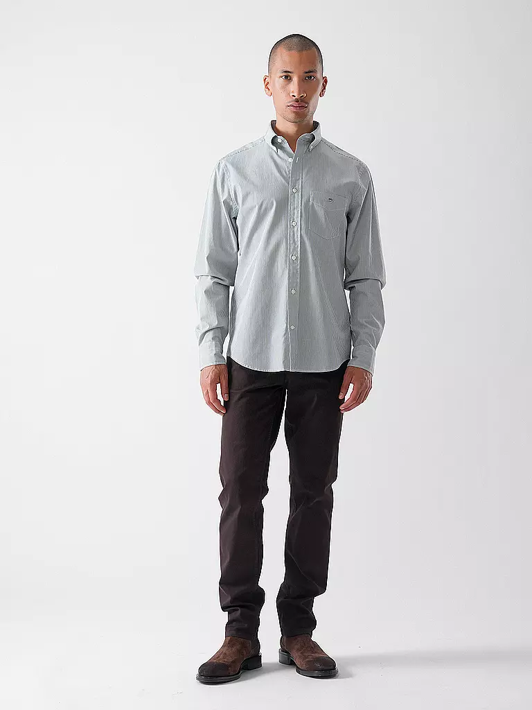 GANT | Camicia Regular Fit | Verde scuro