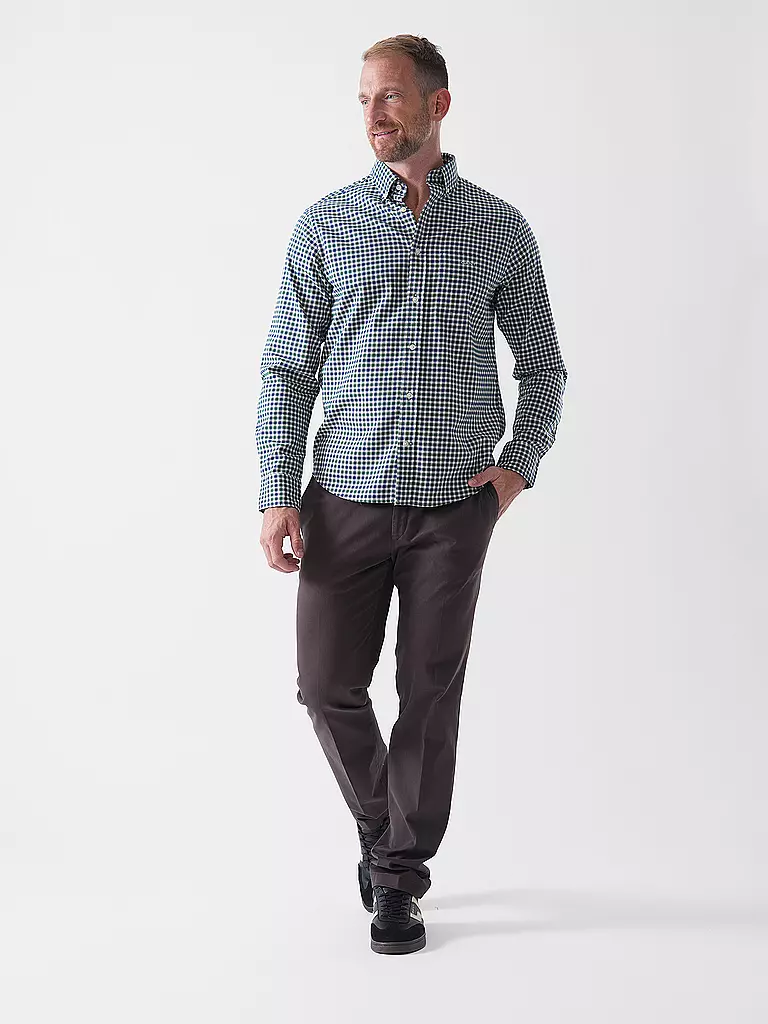 GANT | Camicia Regular Fit | Verde scuro