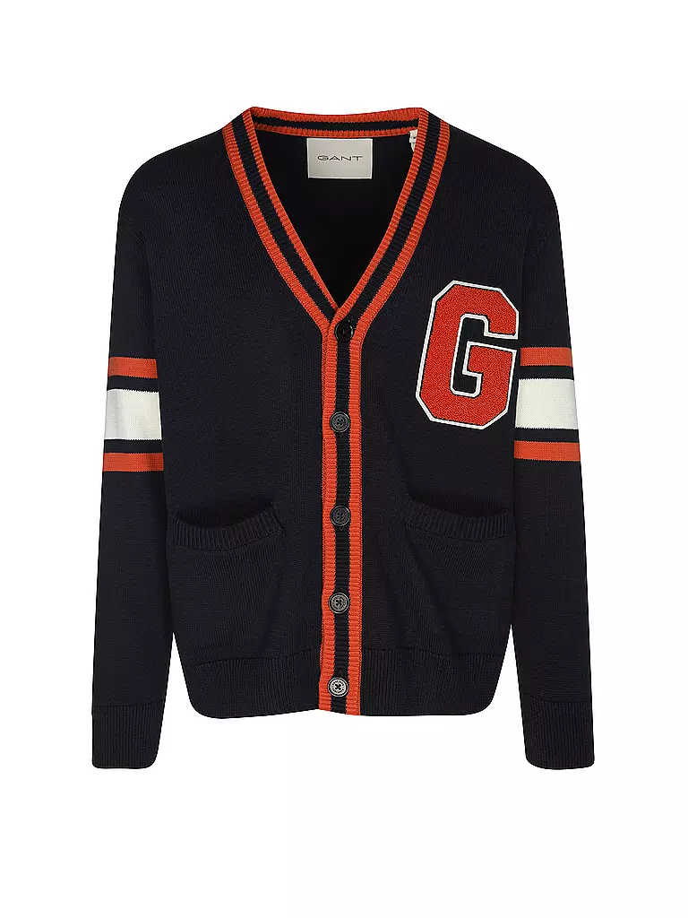 GANT | Cardigan | Blu scuro