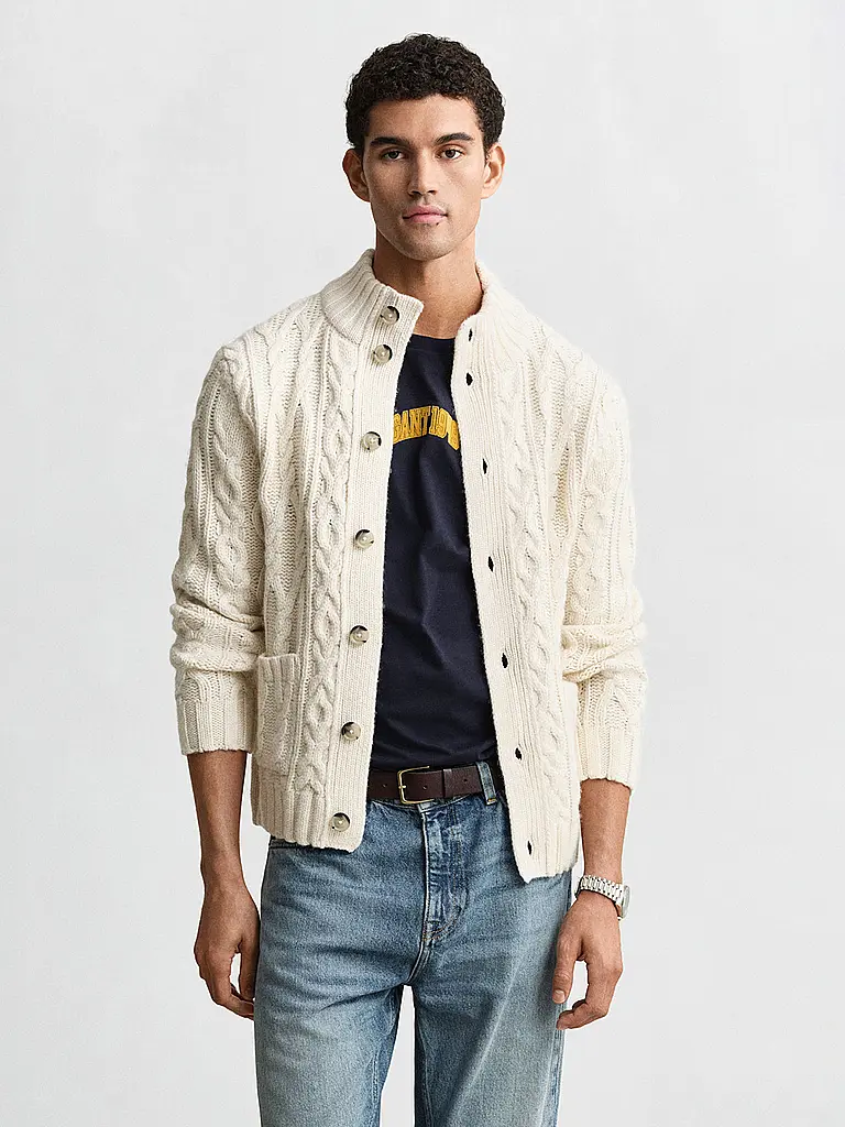 GANT | Cardigan | Crema