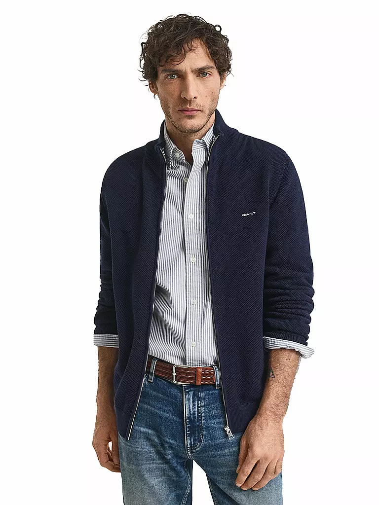 GANT | Cardigan | Blu scuro