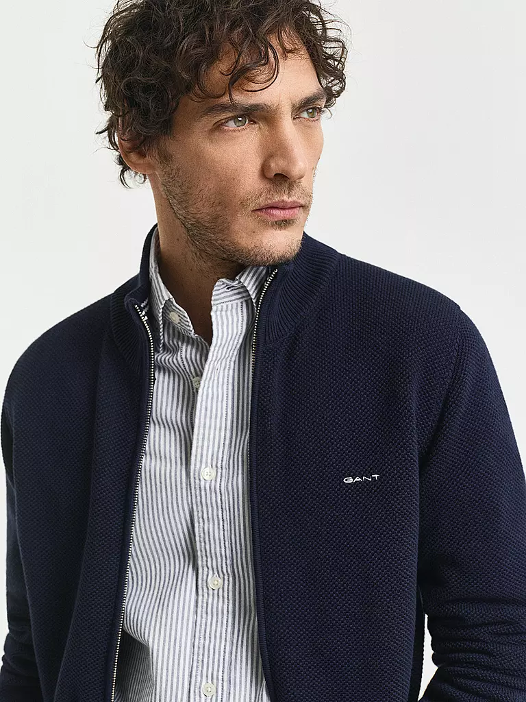 GANT | Cardigan | Blu scuro