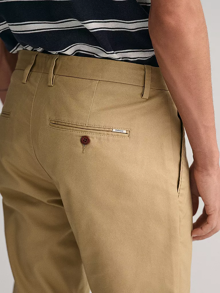 GANT | Chino Slim Fit | Beige