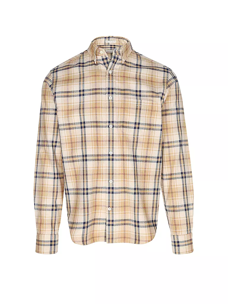 GANT | Flanellhemd  | Senape