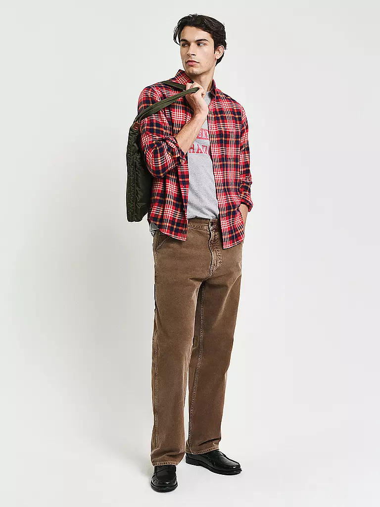 GANT | Flanellhemd  | Rosso