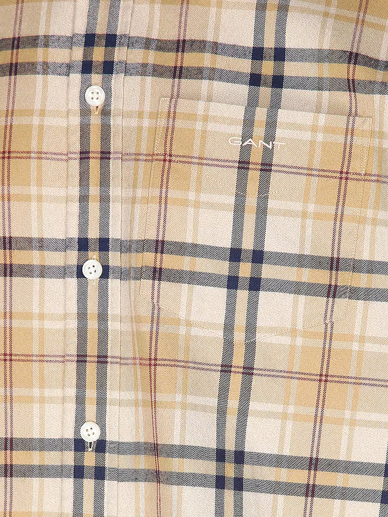 GANT | Flanellhemd  | Senape