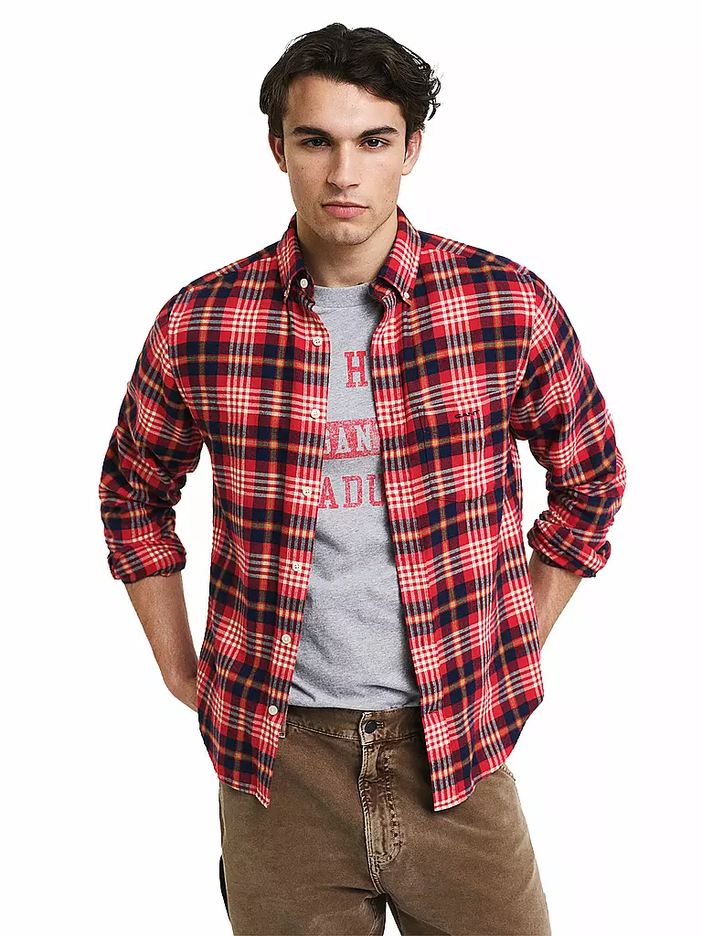GANT | Flanellhemd  | Rosso