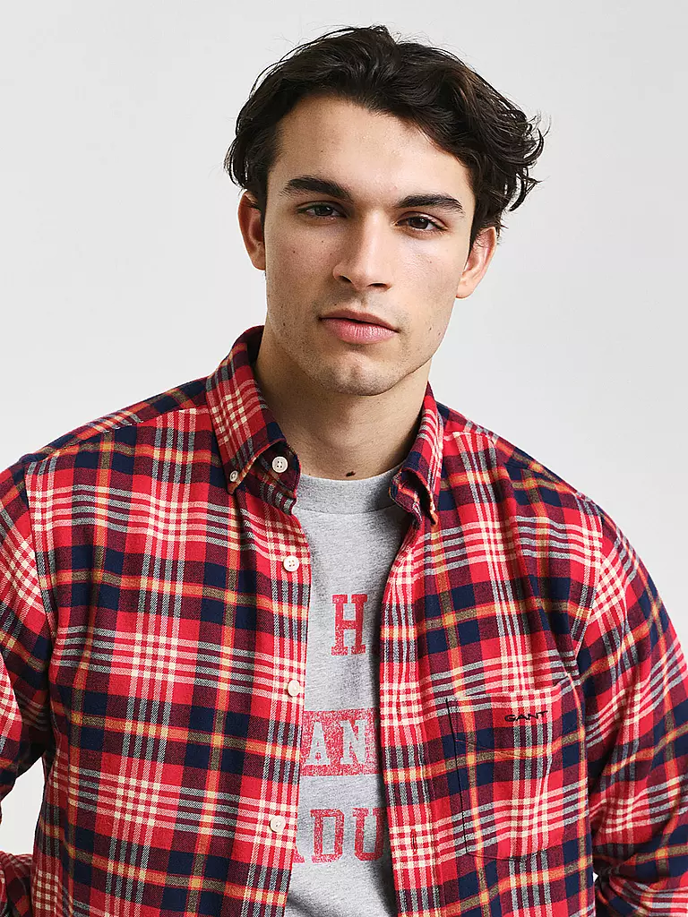 GANT | Flanellhemd  | Rosso