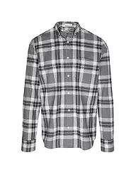 GANT | Flanellhemd Regular Fit  | Grigio