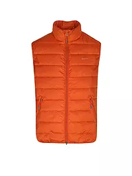 GANT | Gilet trapuntato in piuma | Arancione