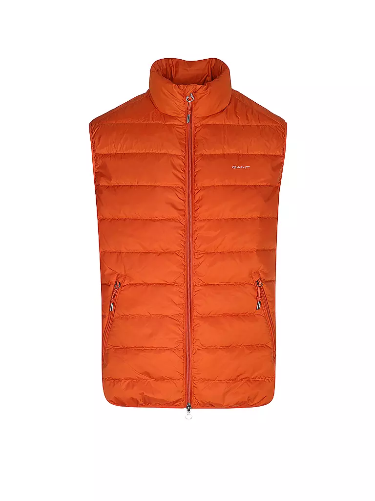 GANT | Gilet trapuntato in piuma | Arancione