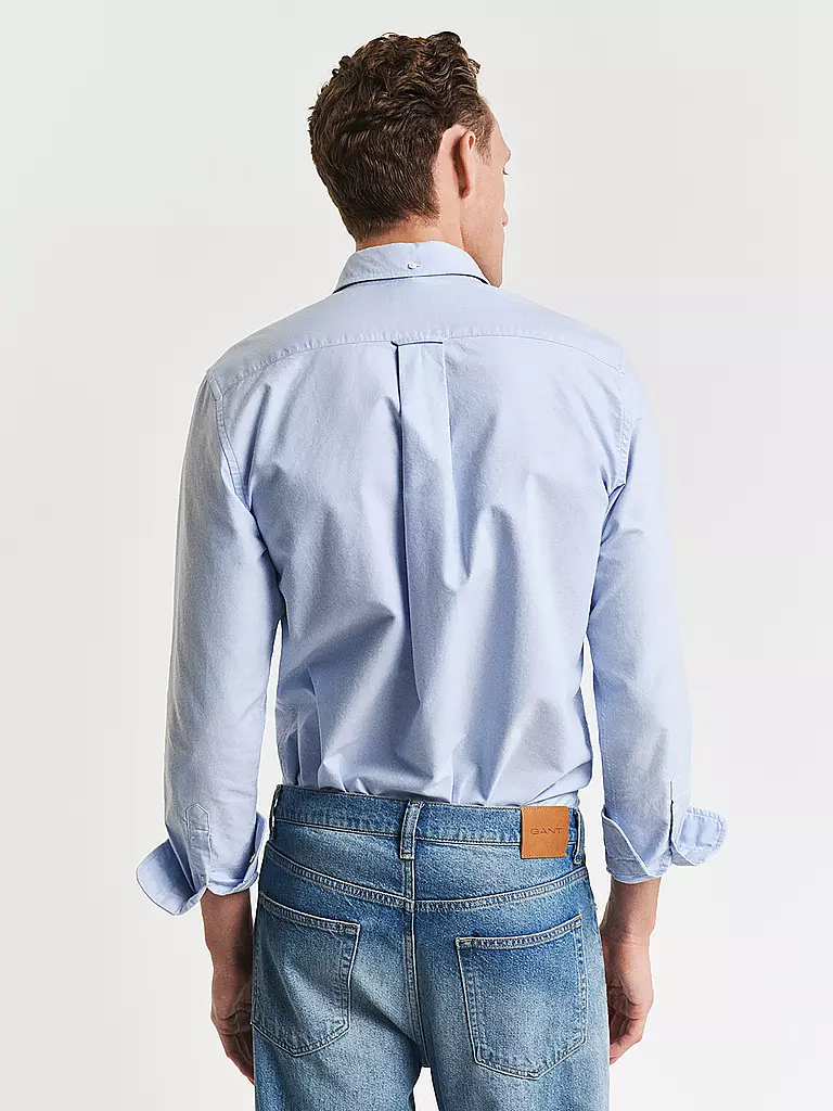 GANT | Hemd Regular Fit  | Blu chiaro