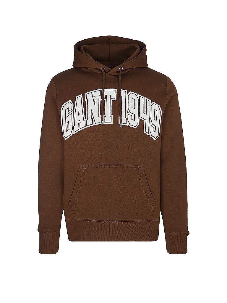 GANT | Kapuzensweater - Felpa con cappuccio | Marrone