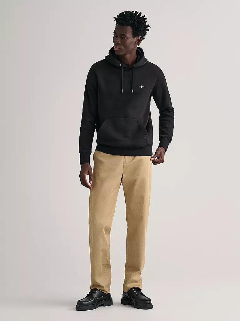 GANT | Kapuzensweater - Felpa con cappuccio | Nero