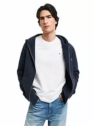 GANT | Kapuzensweatjacke | Blu scuro