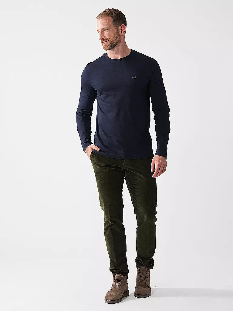 GANT | Langarmshirt | Blu scuro
