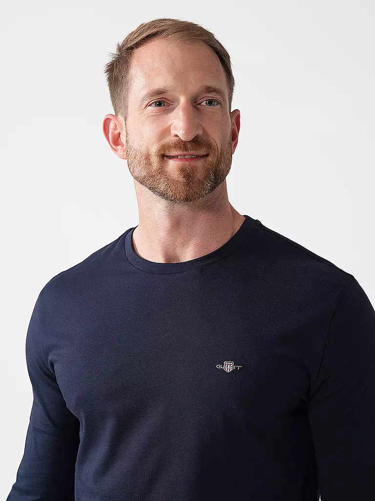 GANT | Langarmshirt | Blu scuro