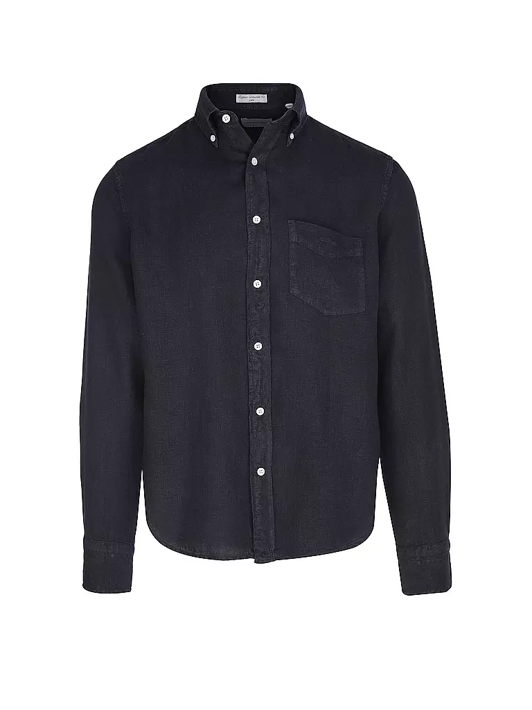 GANT | Leinenhemd Regular Fit  | Blu