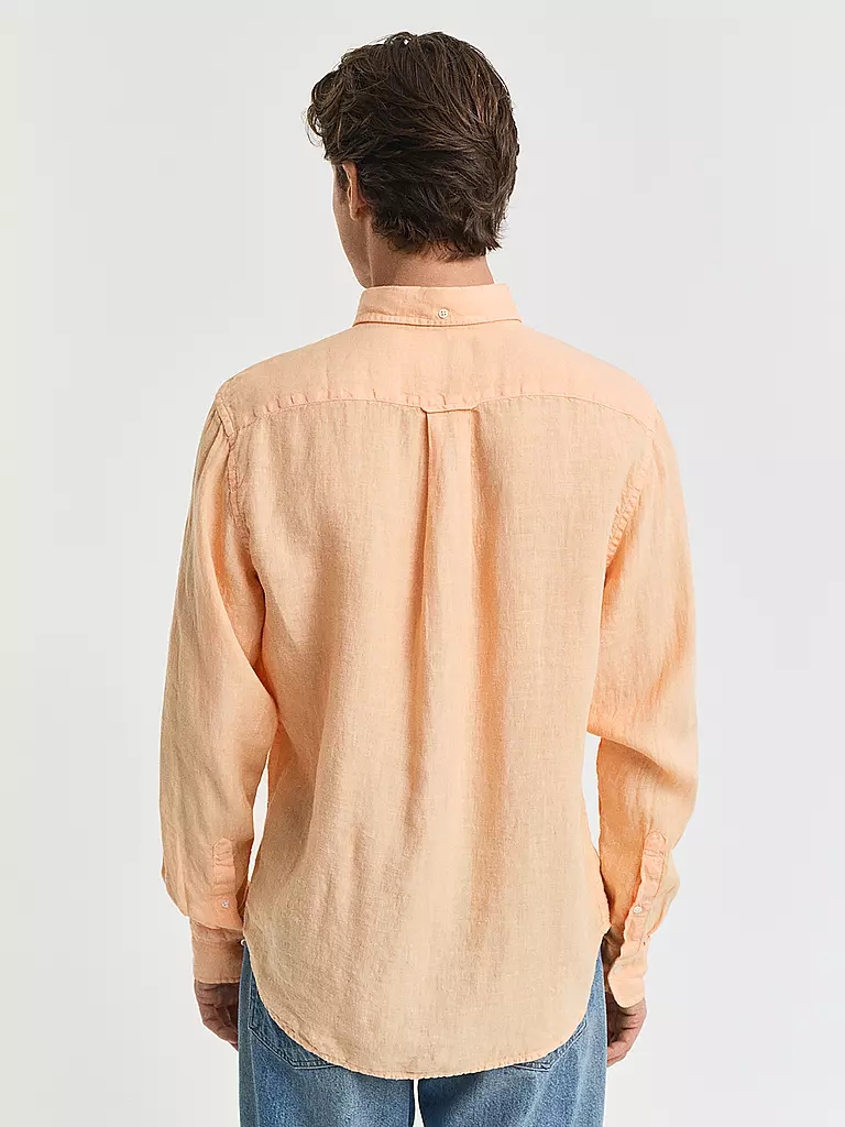 GANT | Leinenhemd Regular Fit  | Arancione