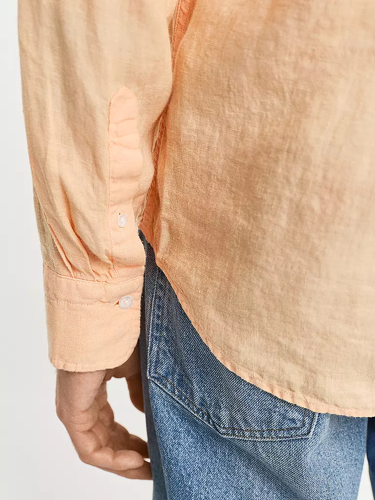 GANT | Leinenhemd Regular Fit  | Arancione