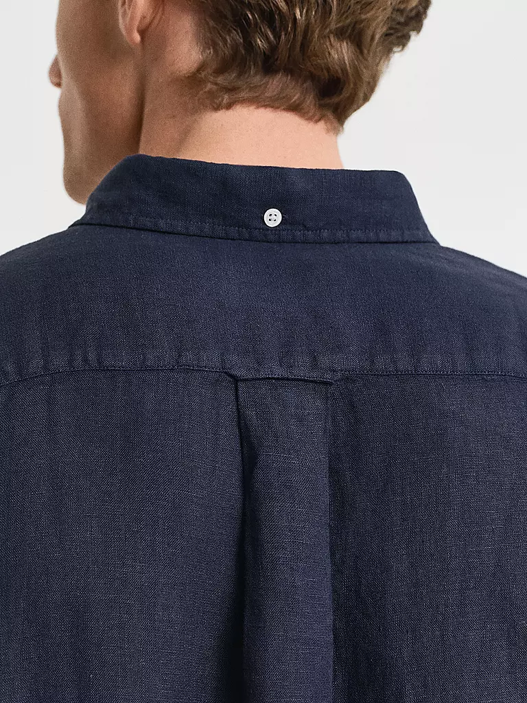 GANT | Leinenhemd Regular Fit  | Blu