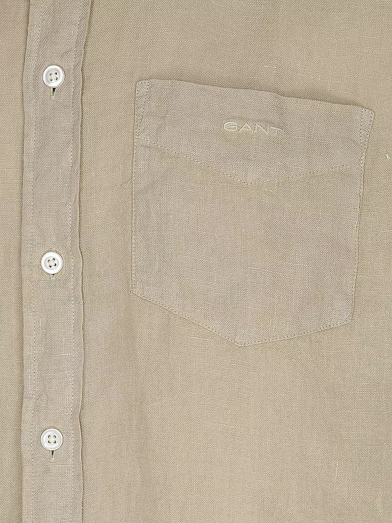 GANT | Leinenhemd Regular Fit | Beige