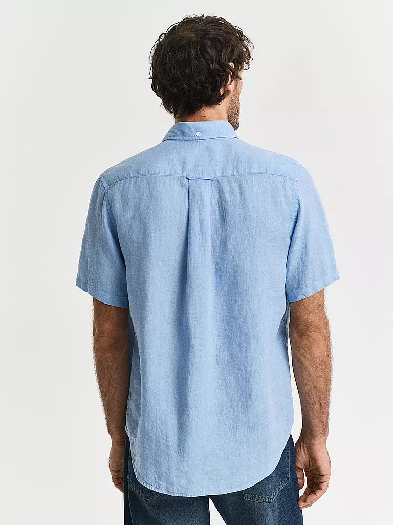 GANT | Leinenhemd Regular Fit | Blu