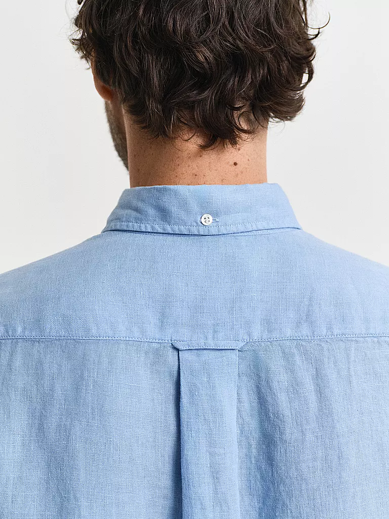 GANT | Leinenhemd Regular Fit | Blu