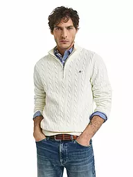 GANT | Pullover Troyer | Bianco
