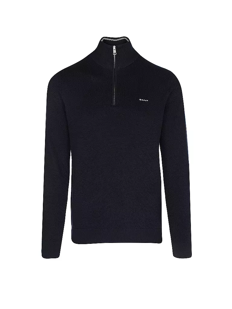 GANT | Pullover Troyer | Blu scuro