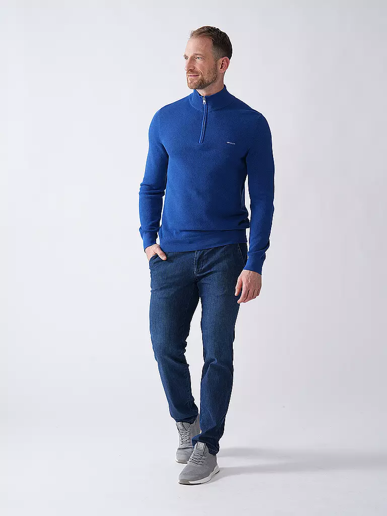 GANT | Pullover Troyer | Blu
