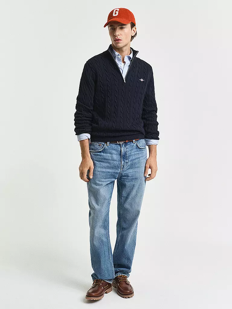 GANT | Pullover Troyer | Blu
