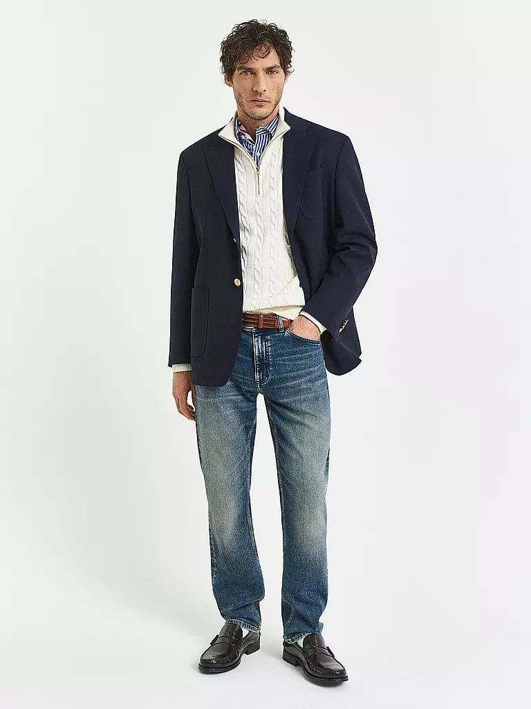 GANT | Pullover Troyer | Bianco