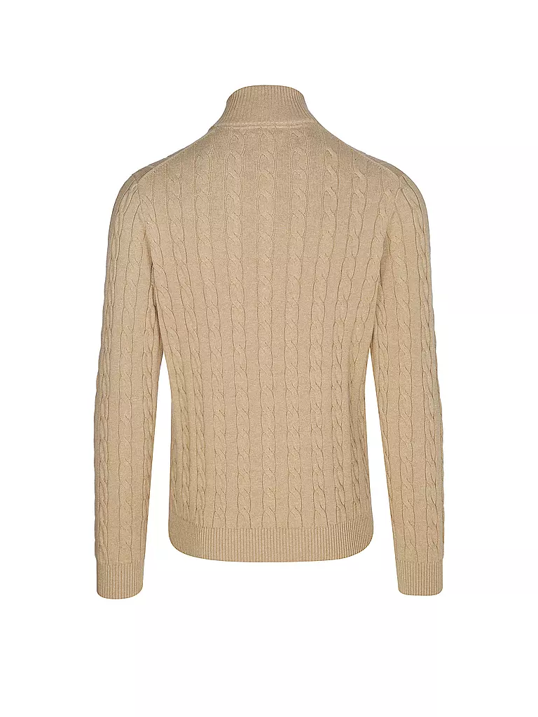 GANT | Pullover Troyer | Beige