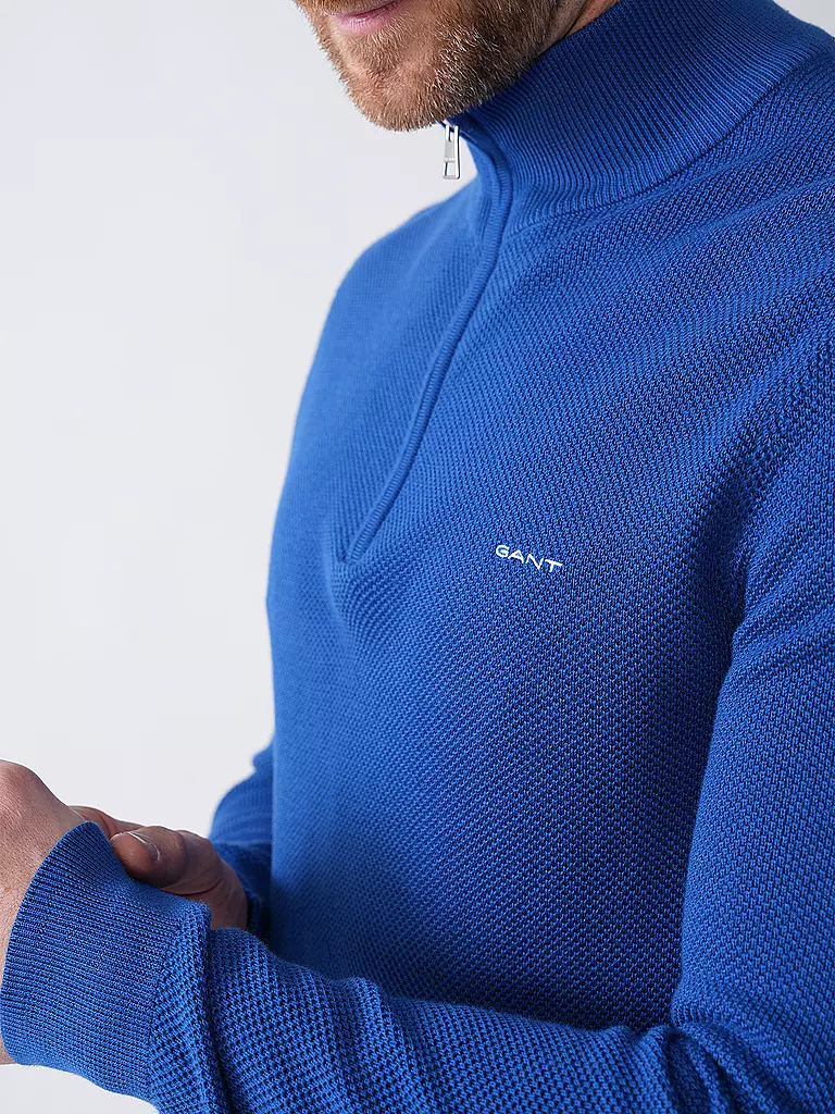 GANT | Pullover Troyer | Blu