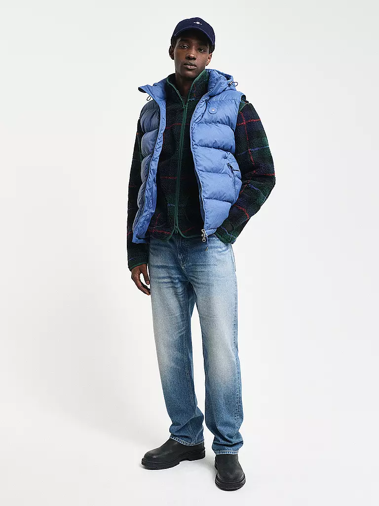 GANT | Steppgilet ACTIVE CLOUD  | Blu