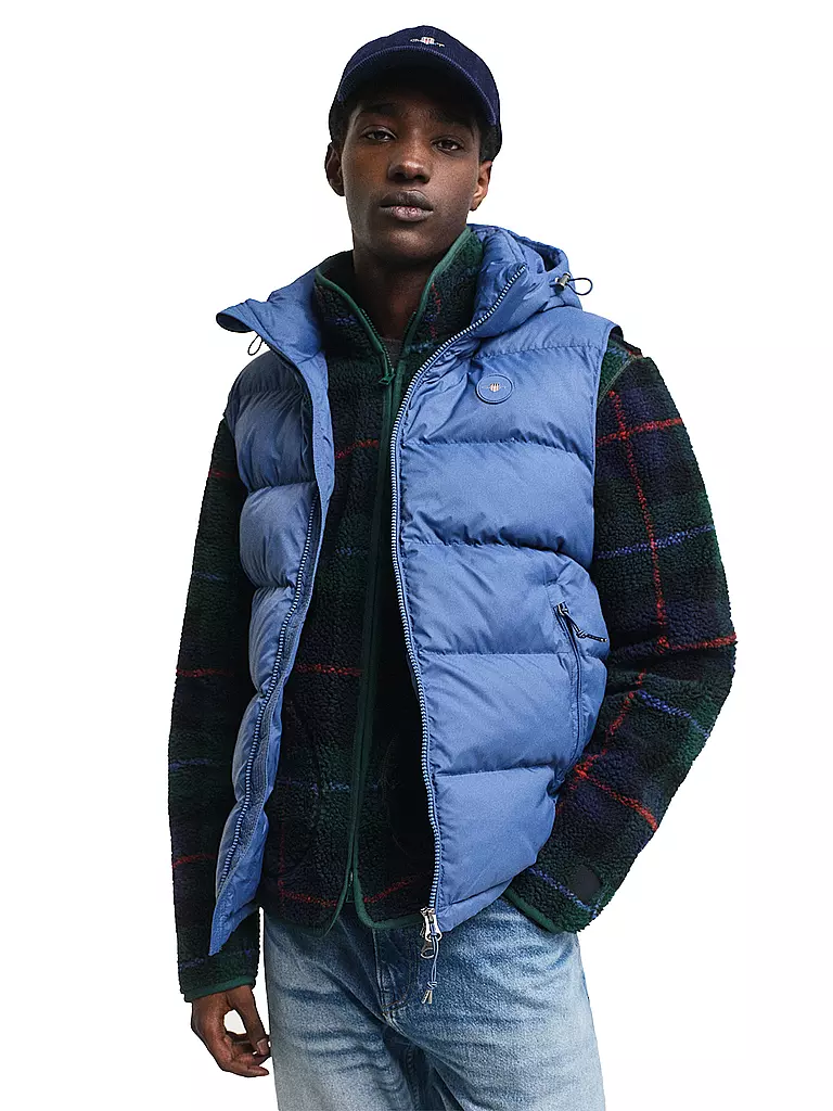 GANT | Steppgilet ACTIVE CLOUD  | Blu