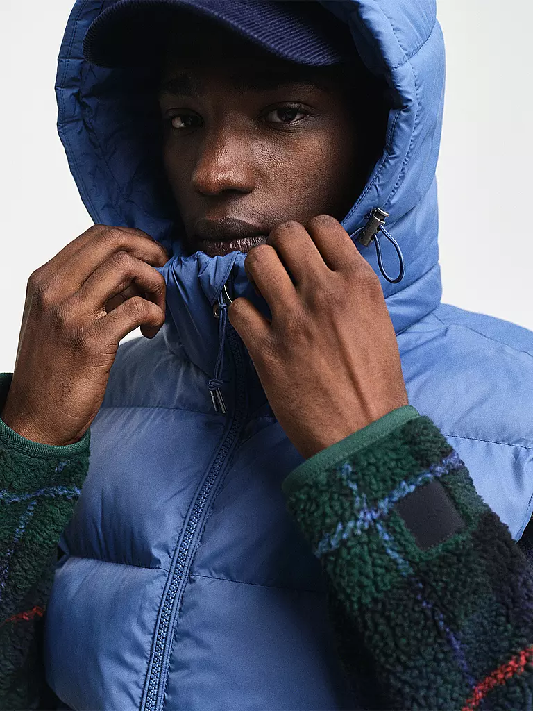 GANT | Steppgilet ACTIVE CLOUD  | Blu