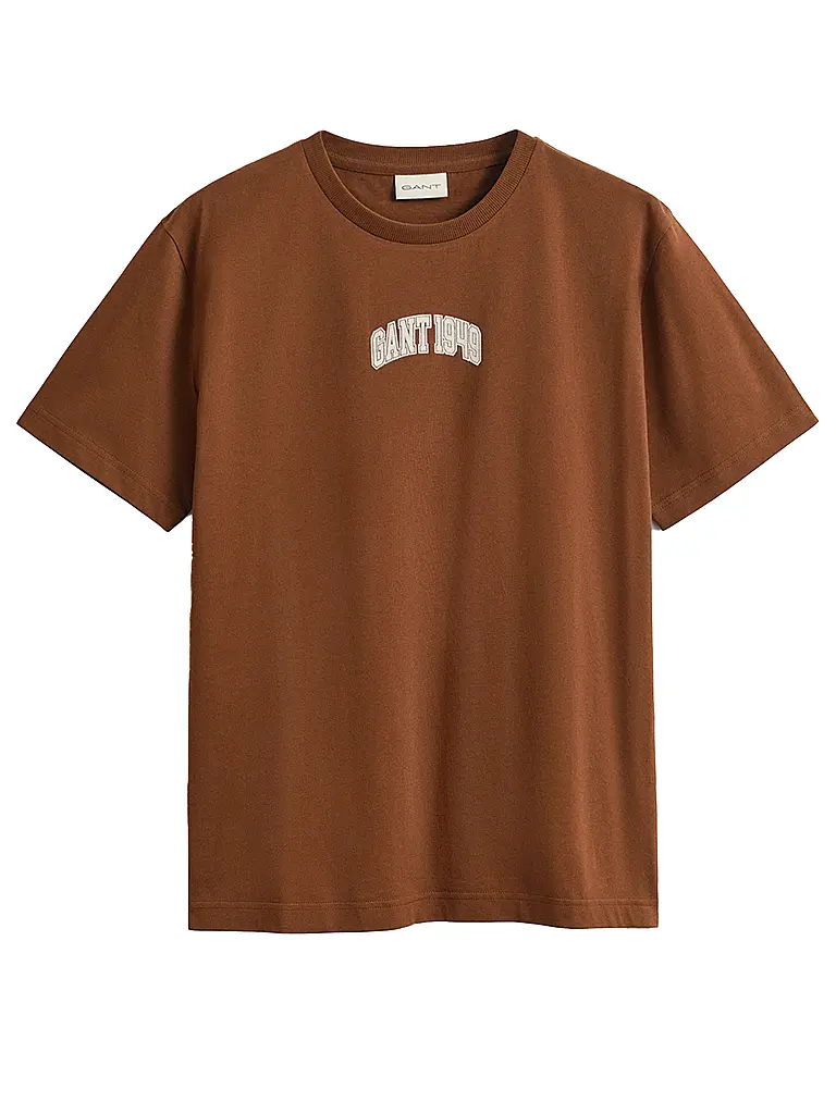 GANT | T-shirt GRAPHIC 1949 LOGO | Marrone