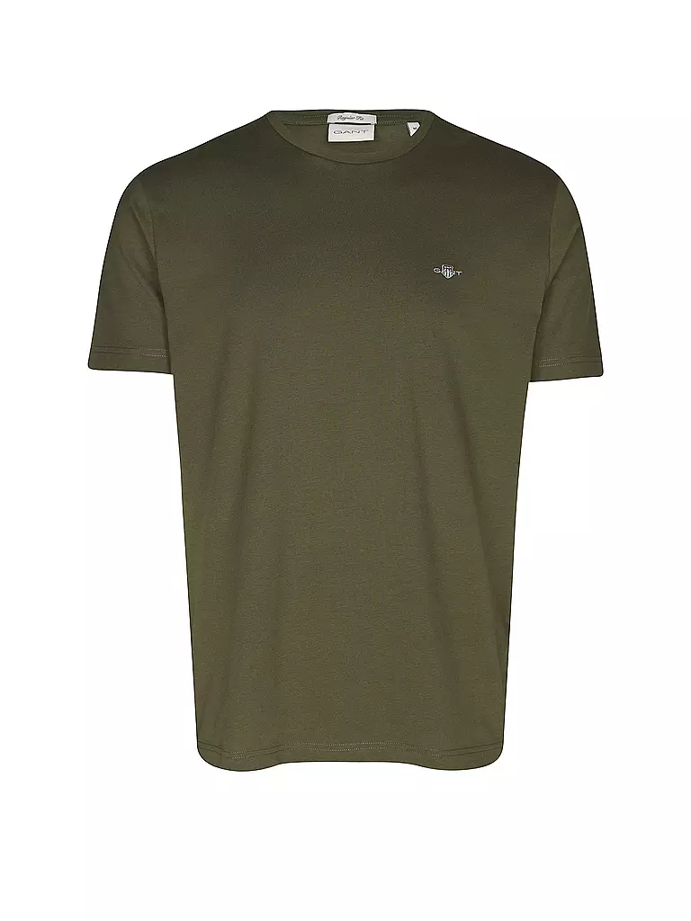 GANT | T-shirt vestibilità regular | Verde scuro