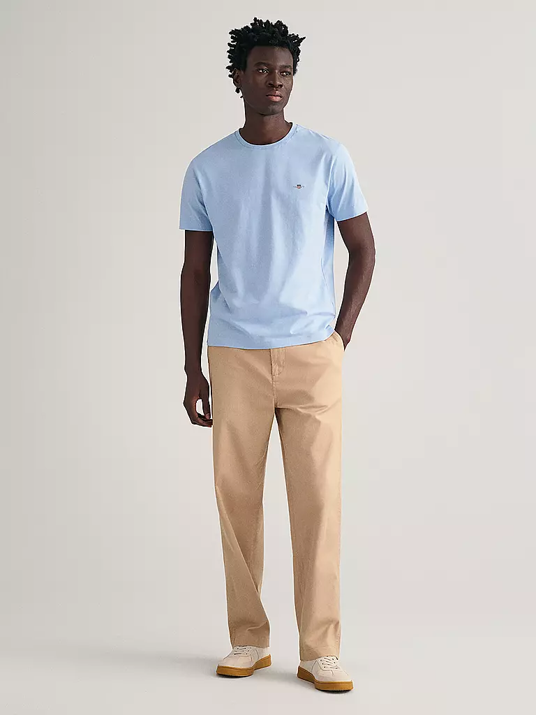 GANT | T-shirt vestibilità regular | Blu chiaro