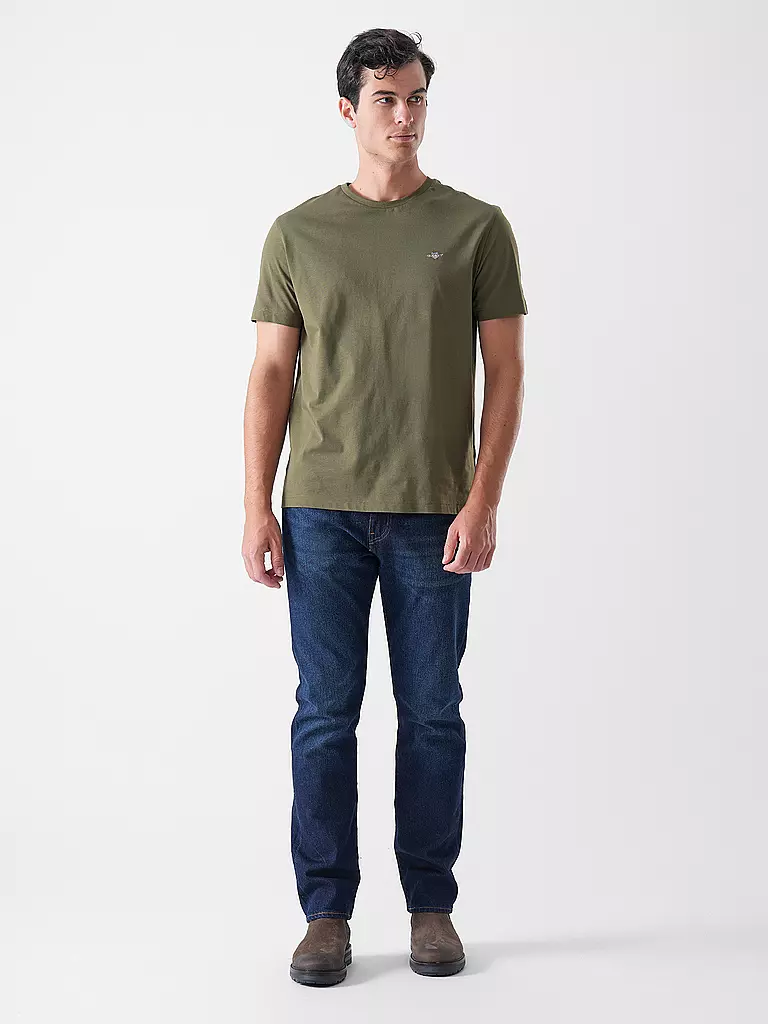 GANT | T-shirt vestibilità regular | Verde scuro